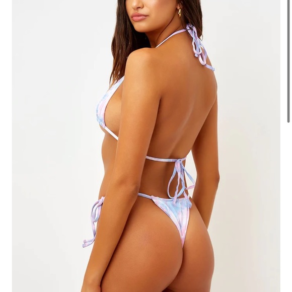 Frankie's Bikinis Tasha Bottom in Funfetti - Picture 4 of 5